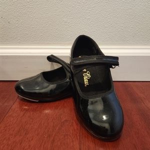 Black girls, tap dance shoes -never used